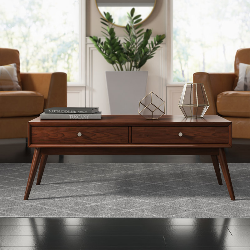 Mercury Row® Norberg Coffee Table with Storage & Reviews | Wayfair